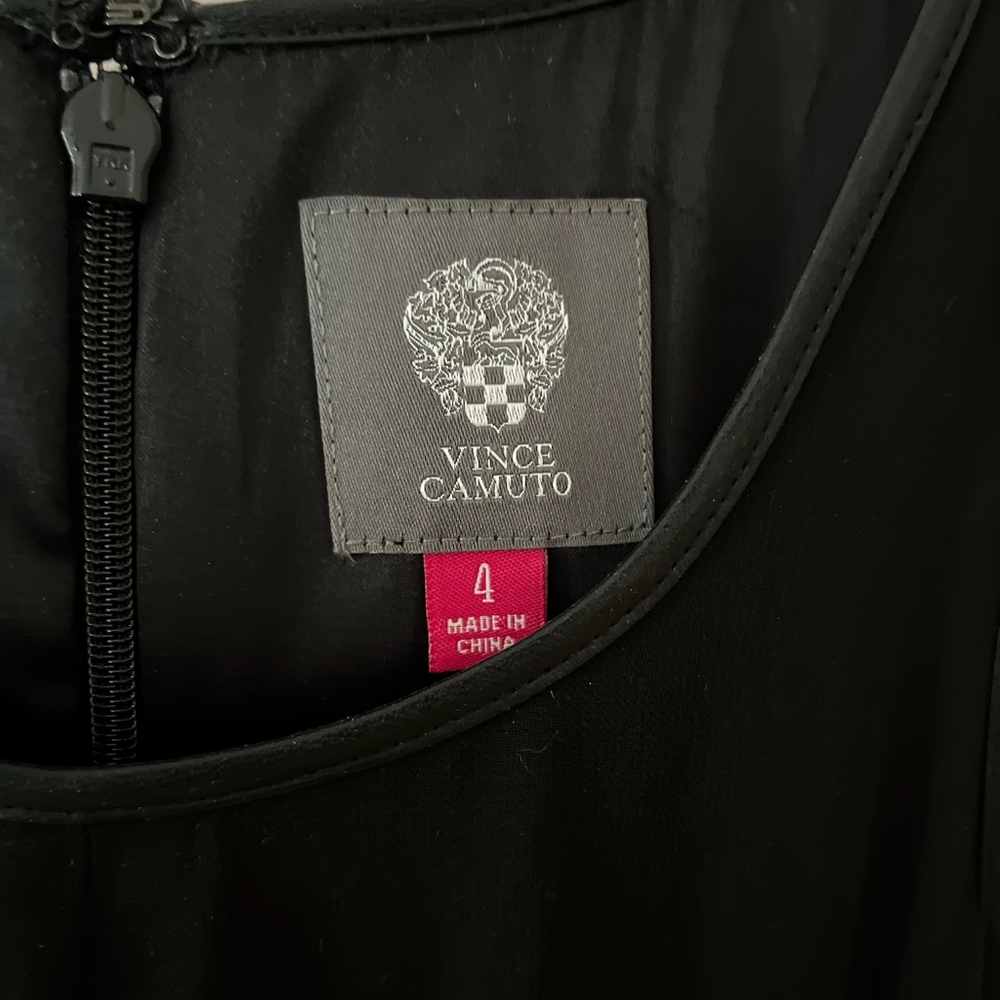 Black High neck Vince Camuto Dress